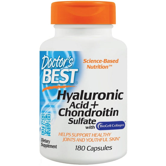 Hyaluronic Acid + Chondroitin Sulfate with BioCell Collagen - 180 caps - Vitax.ro