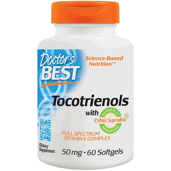 Tocotrienols, 50mg - 60 softgels, Doctor's Best - Vitax.ro