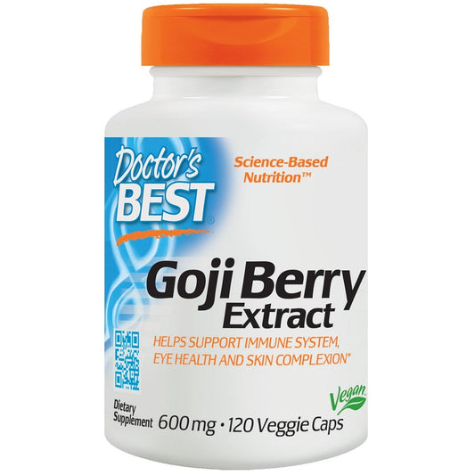 Goji Berry Extract, 600mg - 120 vcaps - Vitax.ro
