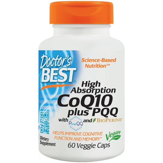 High Absorption CoQ10 plus PQQ - 60 vcaps - Vitax.ro