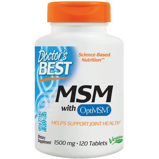 MSM with OptiMSM Vegan, 1500mg - 120 tabs - Vitax.ro