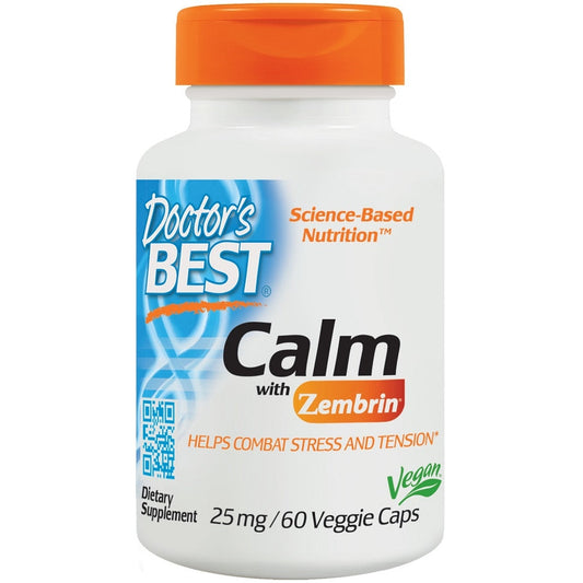 Calm with Zembrin, 25mg - 60 vcaps - Vitax.ro