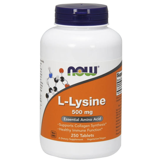 L-Lysine, 500mg - 250 tablets - Vitax.ro