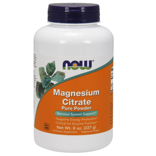 Magnesium Citrate, Pure Powder - 227g - Vitax.ro