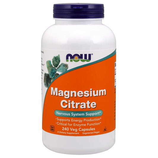 Magnesium Citrate, 400mg - 240 vcaps - Vitax.ro