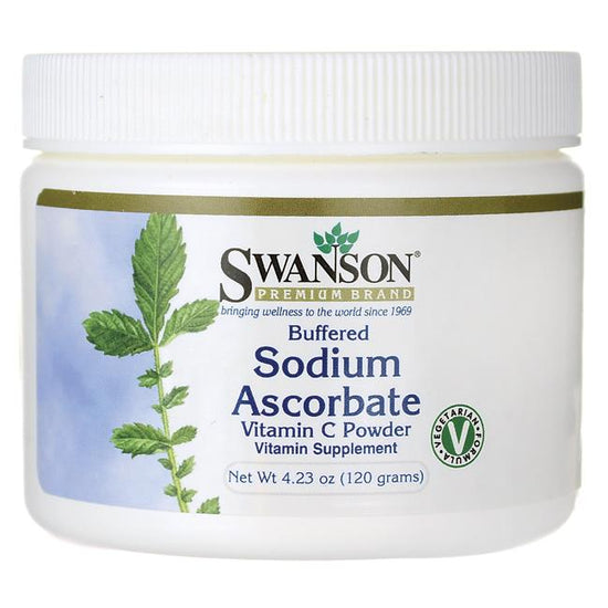 Buffered Sodium Ascorbate Vitamin C Powder - 120g - Vitax.ro