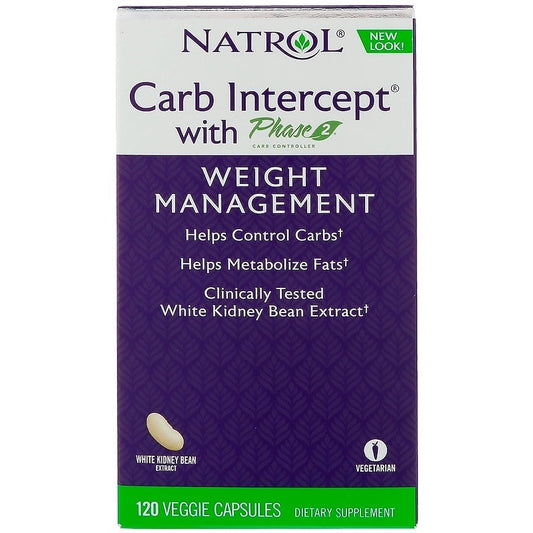 Carb Intercept with Phase 2 - 120 vcaps - Vitax.ro