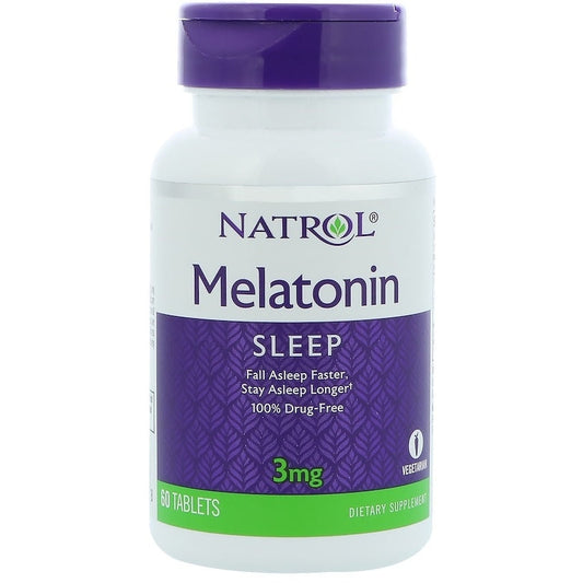 Melatonin, 3mg - 60 tabs - Vitax.ro