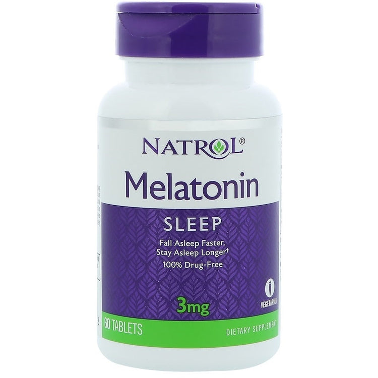 Melatonin, 3mg - 60 tabs - Vitax.ro