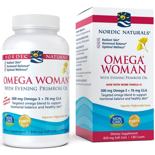 Omega Woman, 500mg - 120 softgels - Vitax.ro