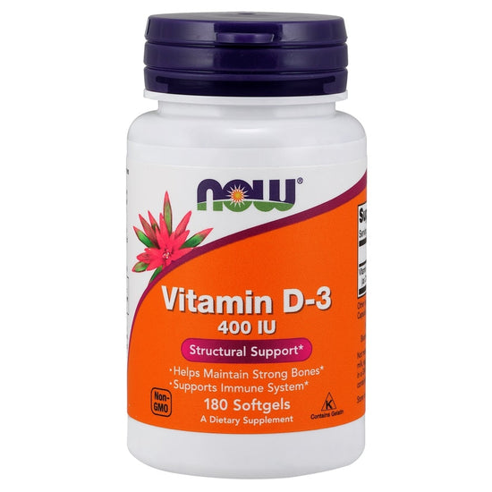 Vitamin D-3, 400 IU - 180 softgels - Vitax.ro
