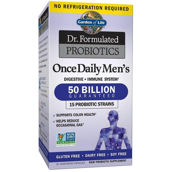 Dr. Formulated Probiotics Once Daily Men's - 30 vcaps - Vitax.ro