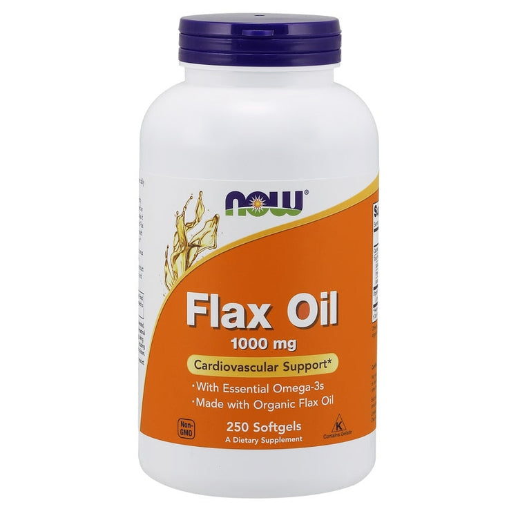 Flax Oil, 1000mg 250 softgels Vitax.ro