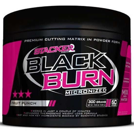Black Burn Micronized, Fruit Punch - 300g - Vitax.ro