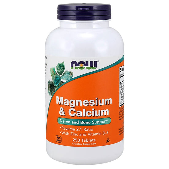 Magnesium & Calcium with Zinc and Vitamin D3 - 250 tablets - Vitax.ro