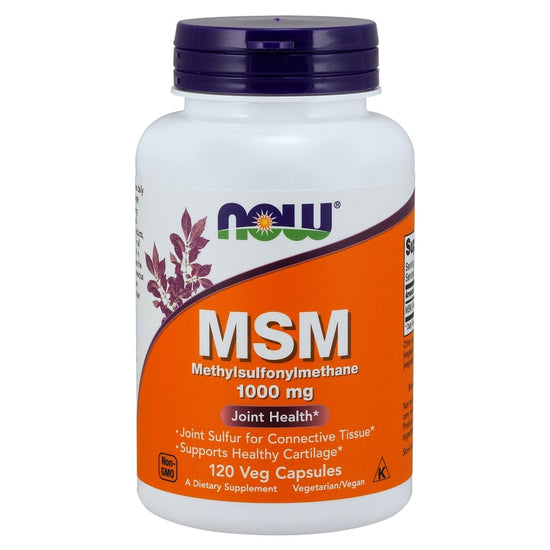 MSM Methylsulphonylmethane, 1000mg - 120 vcaps - Vitax.ro