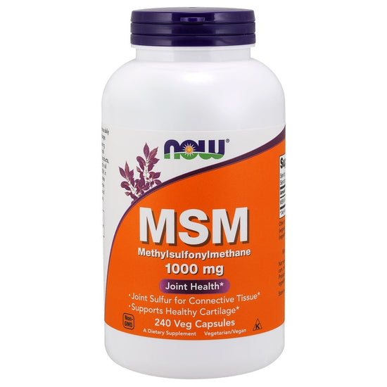 MSM Methylsulphonylmethane, 1000mg - 240 vcaps - Vitax.ro