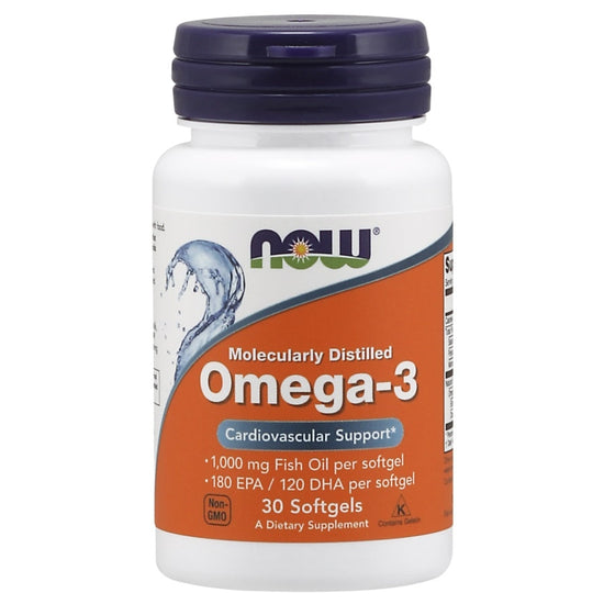 Omega-3 Molecularly Distilled - 30 softgels - Vitax.ro