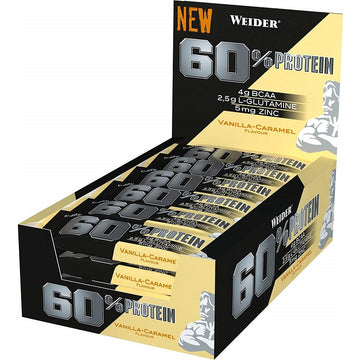 60% Protein Bar, Vanilla-Carmel - 24 bars - Vitax.ro
