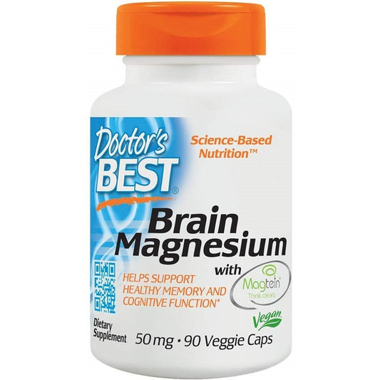 Brain Magnesium with Magtein, 50mg - 90 vcaps - Vitax.ro