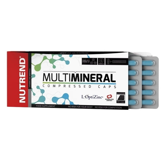 MultiMineral Compressed Caps - 60 caps - Vitax.ro