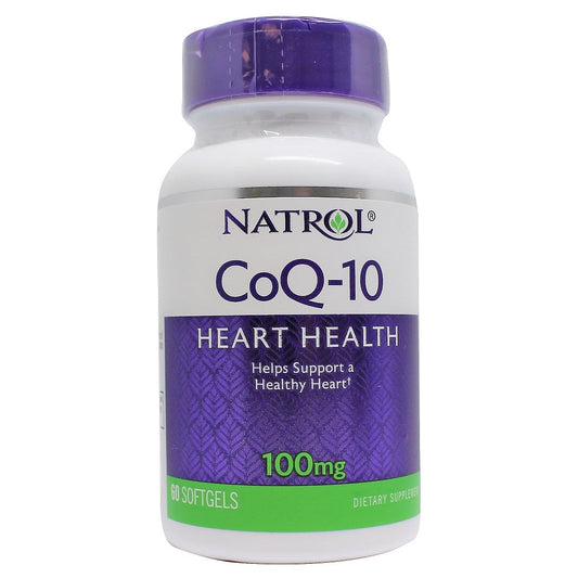 CoQ-10, 100mg - 60 softgels - Vitax.ro