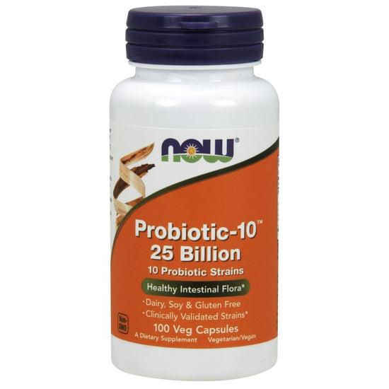 Probiotic-10, 25 Billion - 100 vcaps - Vitax.ro