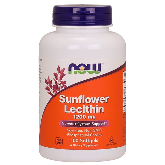 Sunflower Lecithin, 1200mg - 100 softgels - Vitax.ro