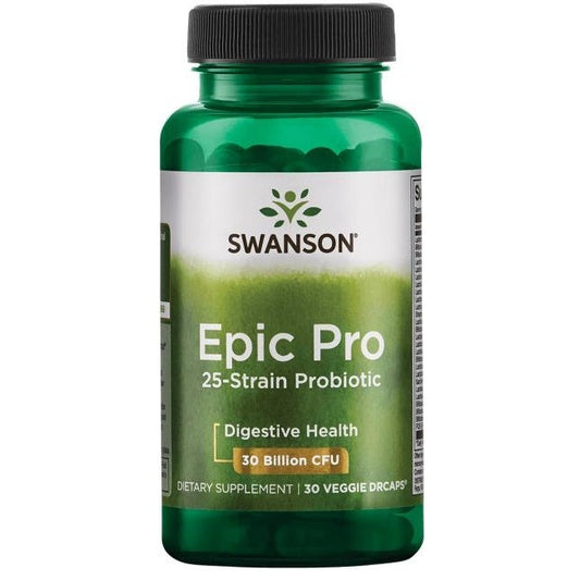 Epic Pro 25-Strain Probiotic - 30 vcaps - Vitax.ro