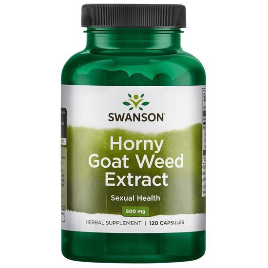 Horny Goat Weed Extract, 500mg - 120 caps - Vitax.ro