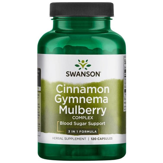 Cinnamon Gymnema Mulberry Complex - 120 caps - Vitax.ro