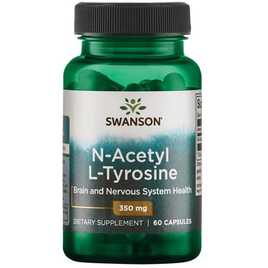 N-Acetyl L-Tyrosine, 350mg - 60 caps - Vitax.ro