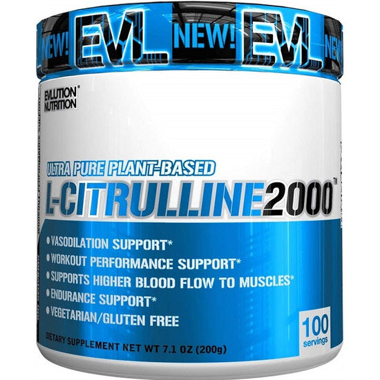 L-Citrulline 2000, Unflavored - 200g - Vitax.ro