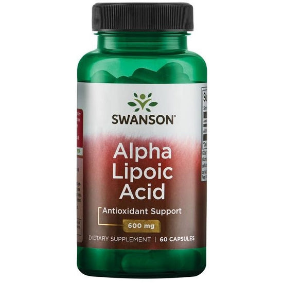 Alpha Lipoic Acid, 600mg - 60 caps - Vitax.ro