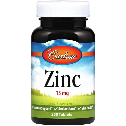 Zinc, 15mg - 250 tabs - Vitax.ro