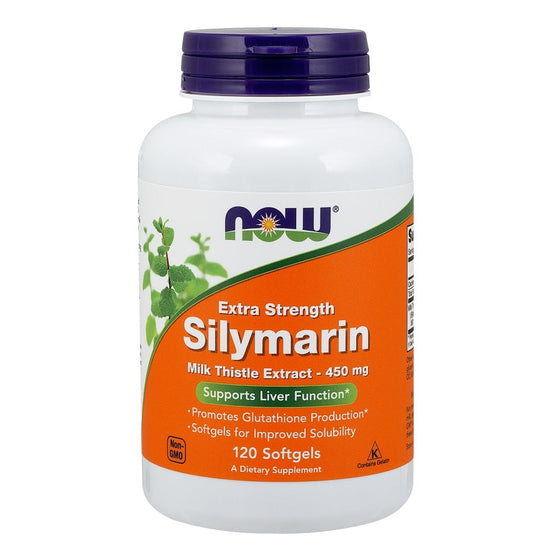 Silymarin Milk Thistle Extract, Extra Strength - 120 softgels - Vitax.ro