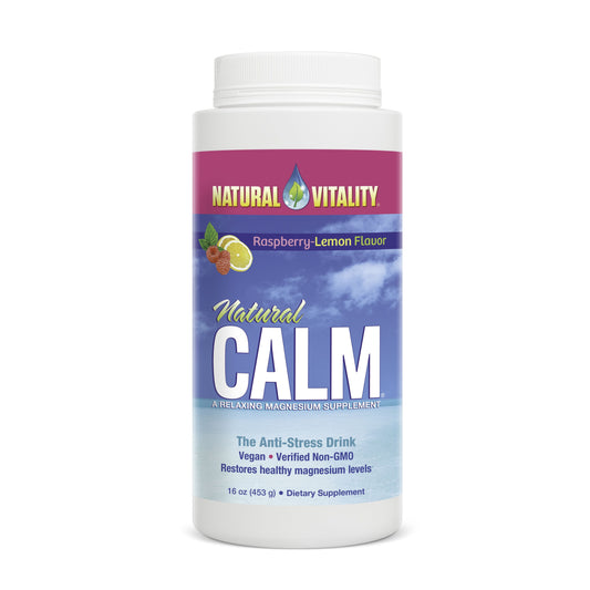 Natural Calm, Raspberry Lemon - 453g - Vitax.ro