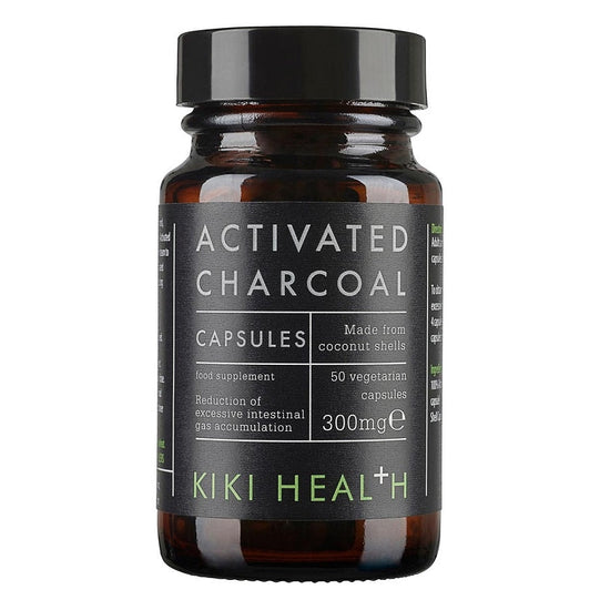 Activated Charcoal, 300mg - 50 vcaps - Vitax.ro