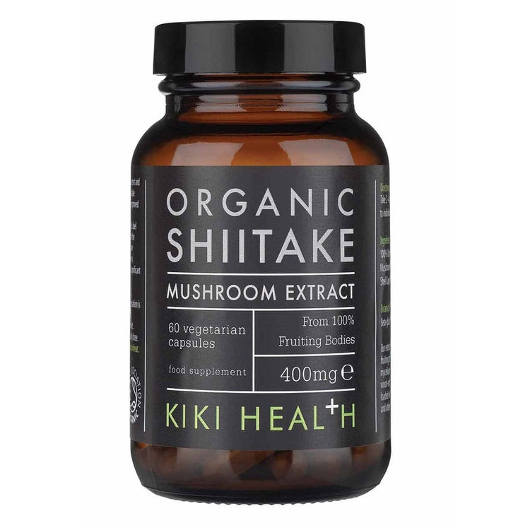 Shiitake Extract Organic, 400mg - 60 vcaps - Vitax.ro