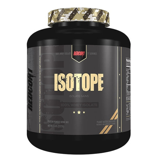 Isotope - 100% Whey Isolate, Peanut Butter Chocolate - 2428g - Vitax.ro