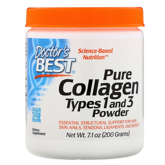 Pure Collagen Types 1 and 3, Powder - 200g - Vitax.ro