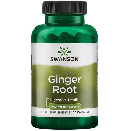 Ginger Root, 540mg - 100 caps - Vitax.ro