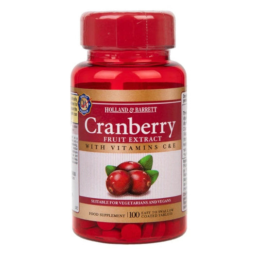 Cranberry Fruit Extract - 100 tablets - Vitax.ro