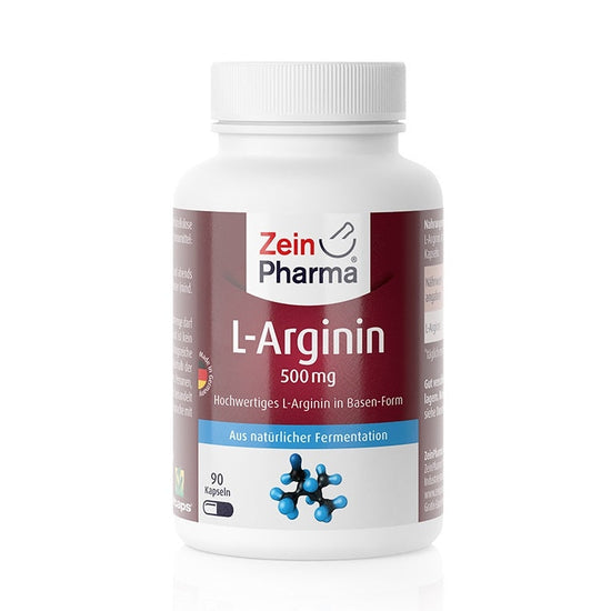 L-Arginine, 500mg - 90 caps - Vitax.ro