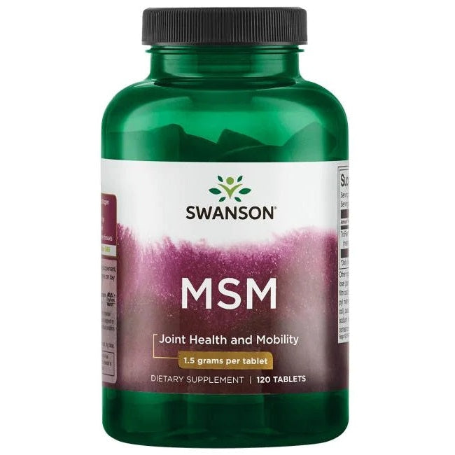 MSM Methylsulfonylmethane, 1500mg - 120 tabs - Vitax.ro