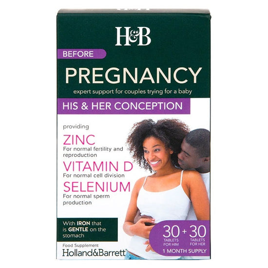 Conception His & Her - 30+30 tablets - Vitax.ro