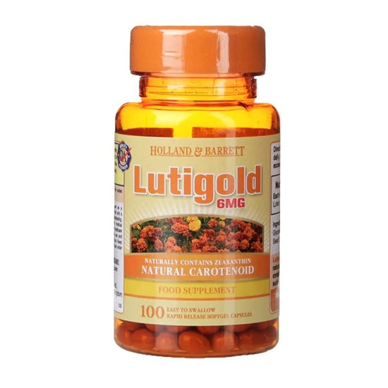 Lutigold Lutein, 6mg - 100 caps - Vitax.ro