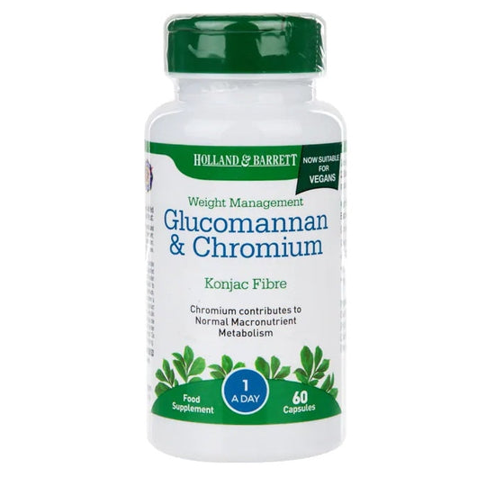 Glucomannan & Chromium - 60 caps - Vitax.ro