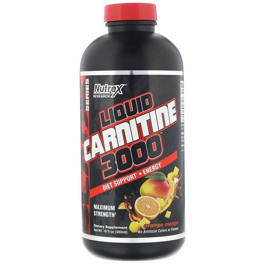 Liquid Carnitine 3000, Orange Mango - 480 ml. - Vitax.ro