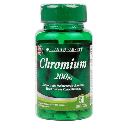 Chromium, 200mcg - 50 tablets - Vitax.ro